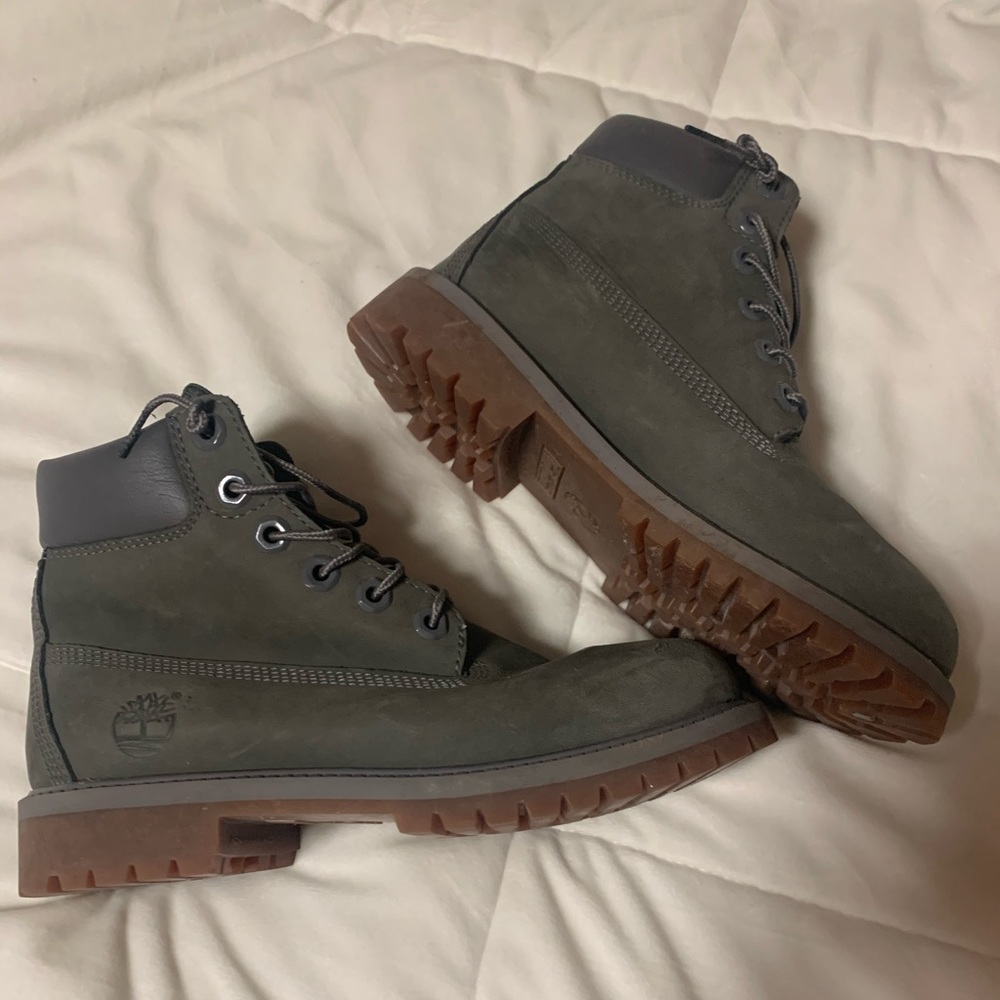 Olive Green Timberlands